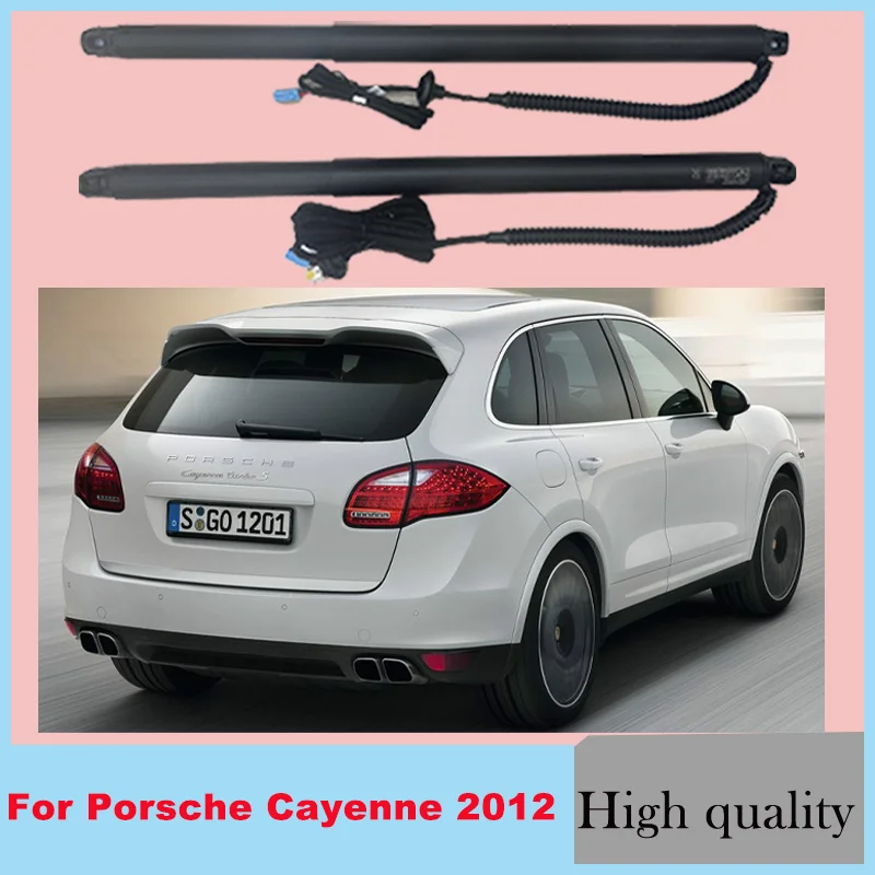 

Автомобильный подъемник для Porsche Cayenne 2012 багажника, электрическая задняя дверь, автоматическое открытие, дрифтовый привод, комплект питания, ножной датчик