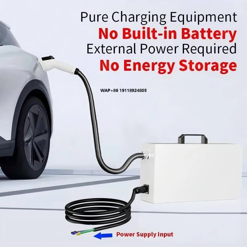 New UN38.3 Certified DC Mobile Charger Turnkey EV Charging System CAN Communication 380V Input 60/80/120kW for European Parking