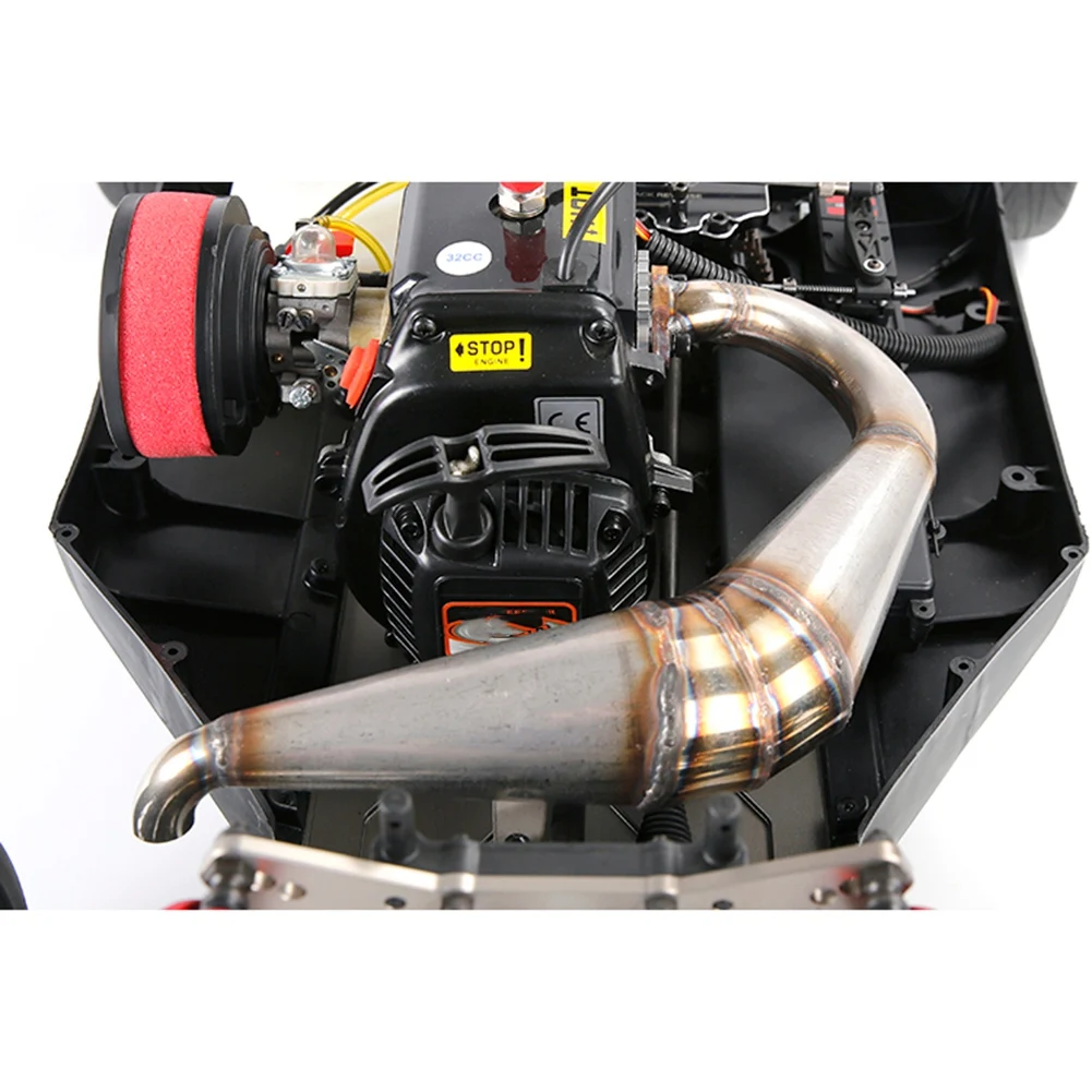 Dominator Pipe for 1/5 Losi 5Ive T Rovan LT 29CC,30.5CC,32CC,36CC,45CC Engine Rc Car Exhaust Pipe