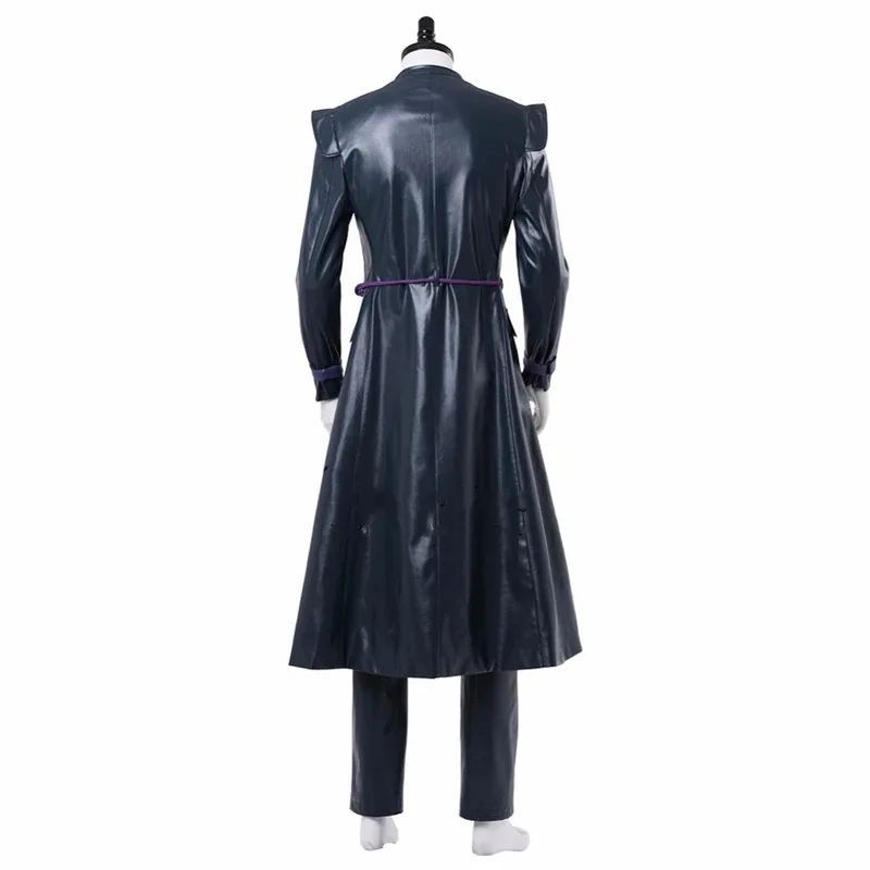 2025 11 Anime JoJo Bizarre Adventure Cosplay Costume Leone Abbacchio Mens Trench Uniform Full Set Halloween Party Costumes