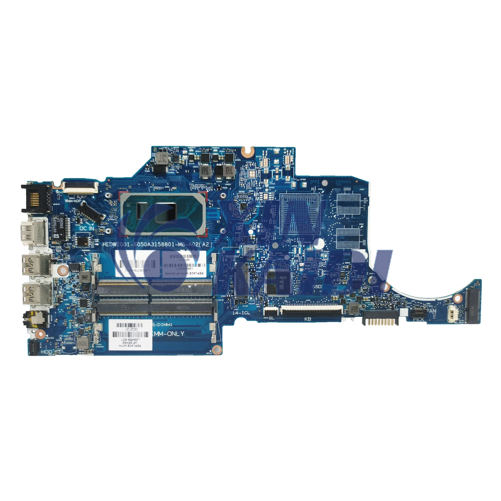 Notebook Mainboard For HP 14-CF 14-CK 240 G7 240 G8 L89469-601 L89470-601 Laptop Motherboard CPU I3 I5 I7 10th Gen 6050A3158801