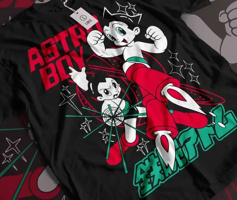 True Vintage 80s Mighty Atom Astro Boy T Shirt