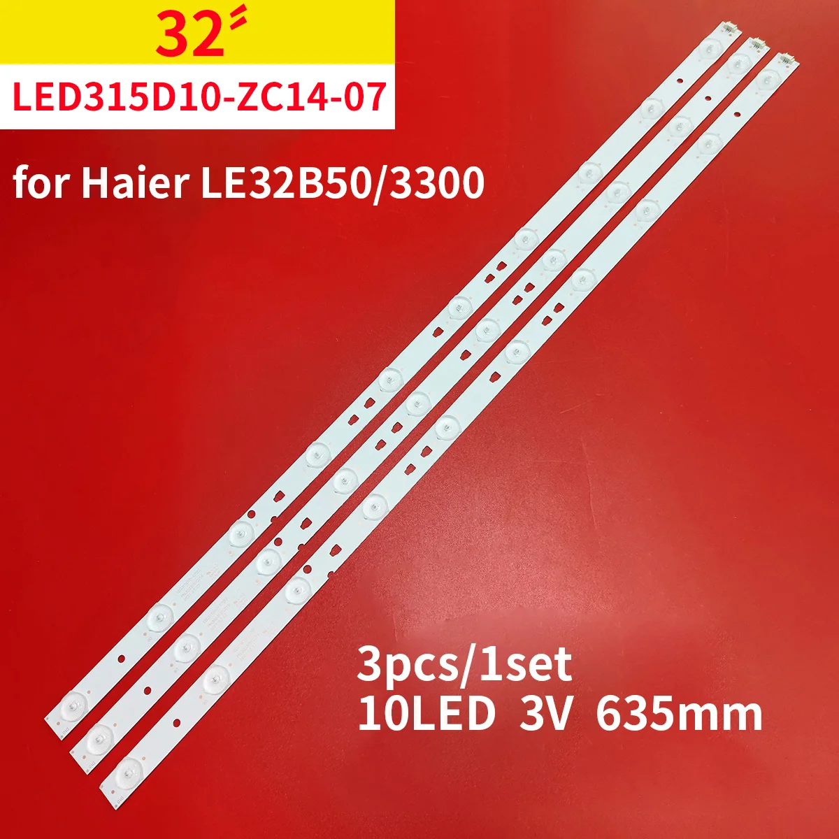 LED Backlight Strips For 32PAL535 LE32B310N TF-LED32S37T2 LED315D10-07(B) 30331510219 LED315D10-ZC14-07(A) 30331510213