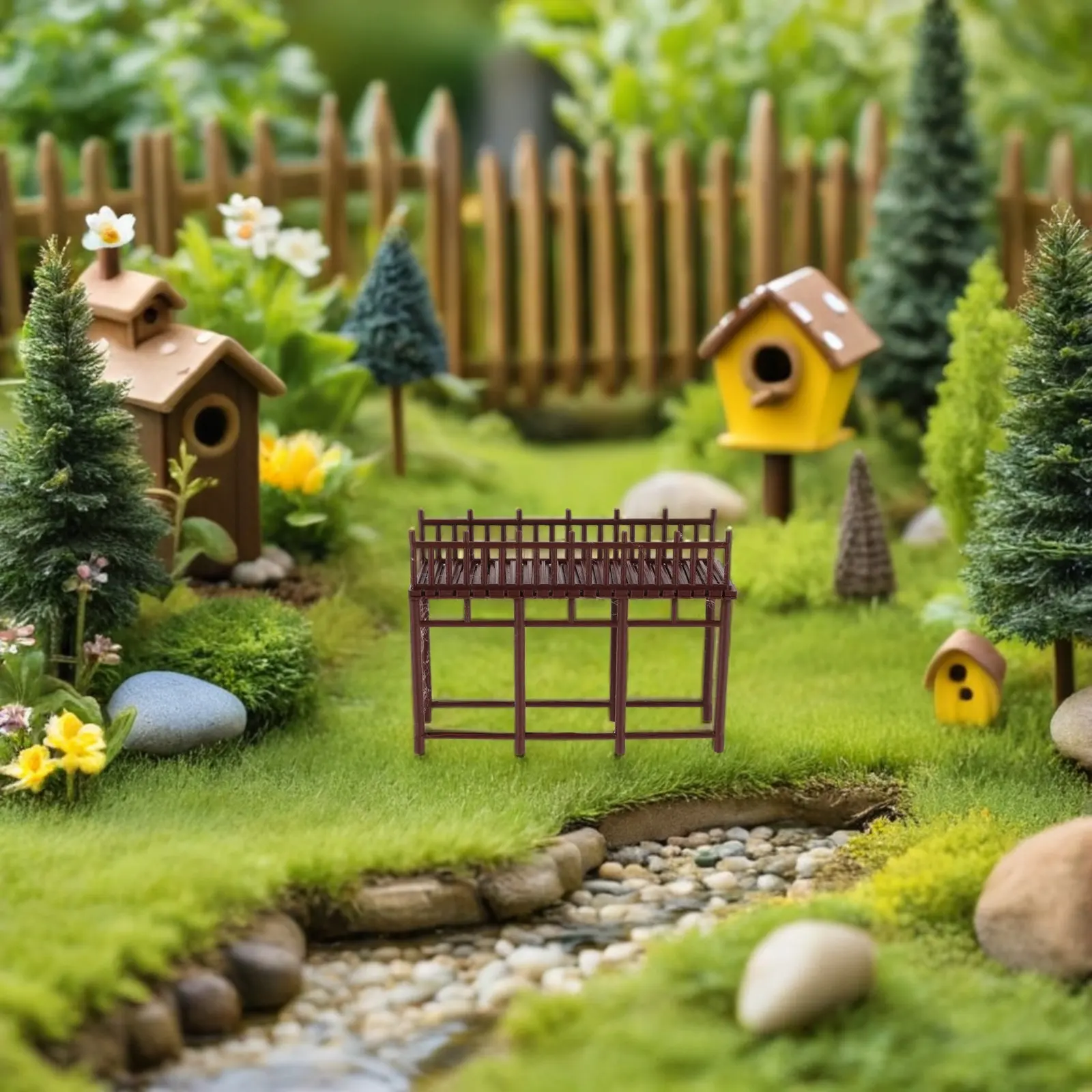 Mini Corridor Layout Micro Scale Simulation Scene Detailed Display Landscape Creative Small Handmade Decoration