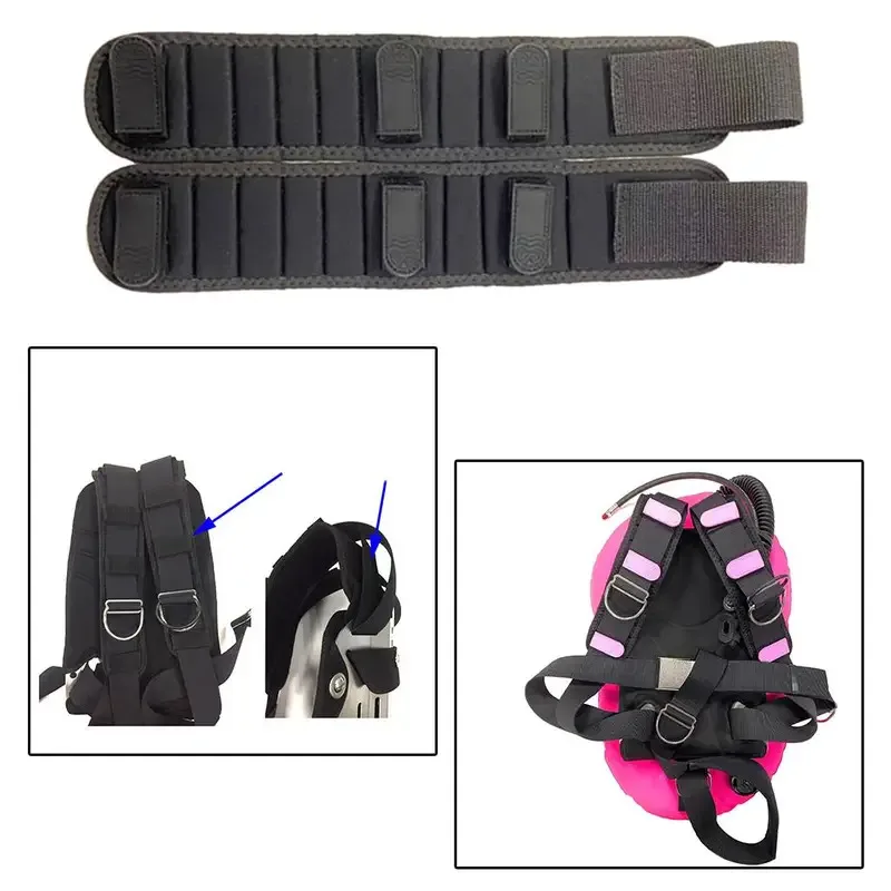 

Diving Backplate Strap Pad Durable Cylinder Carrying Cushion Reduce Fatigue