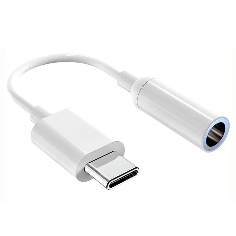 USB Type C To 3.5mm Aux Adapter Cable Type-c 3.5 Jack Audio Cable For Xiaomi Redmi Poco Huawei HiFi 3.5mm Earphones OTG Connetor