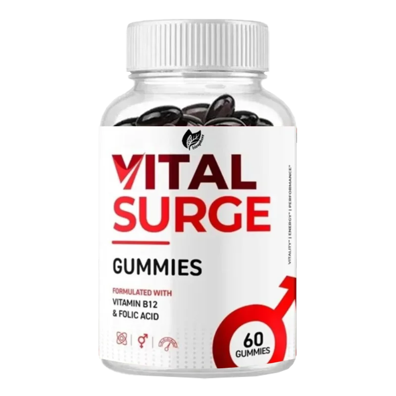

Гумки Vital Surge Максимальная сила 1000 мг Мужская добавка VitalSurge Натуральные ингредиенты (60 жевательных конфет)