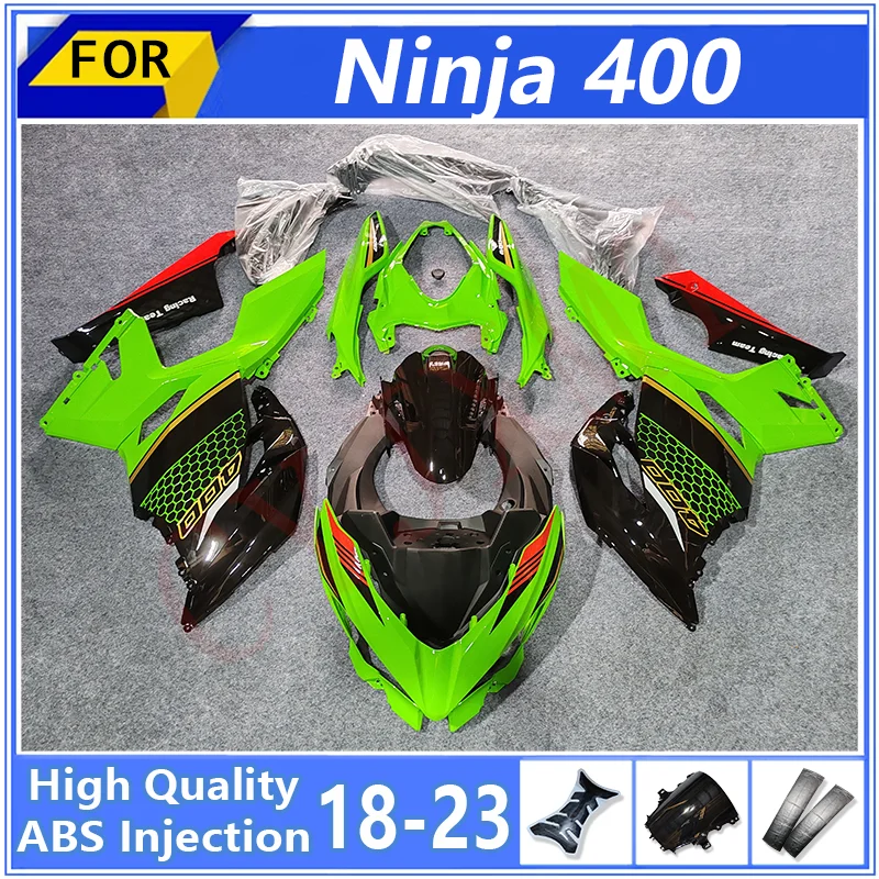 Full Cover Motorcycle Fairings for Kawasaki Ninja400 2018-2023 ABS Injection Fairing Kit Ninja ZX 400 18-23 Bodywork Cowl Shell
