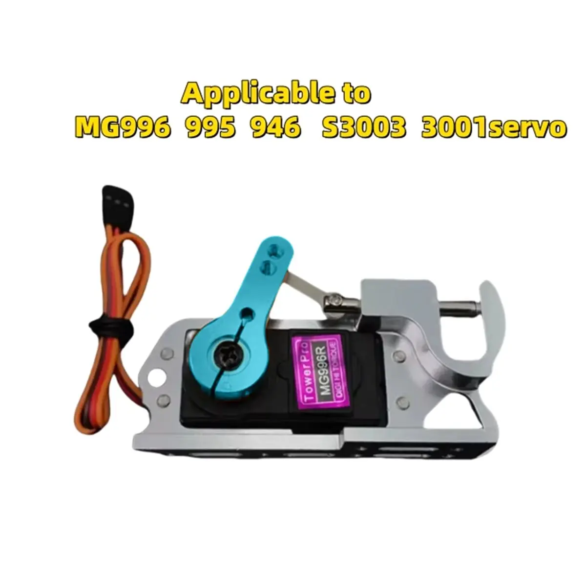 Servo Parabolic Switch Device Aerial Vehicle Throw Device Dispenser with Servo Arm for Controller Cars Drone MG996 B
