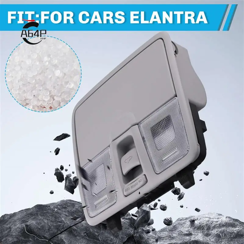 

A64P-92800-4V100 Front Map Lamp Reading Light With Glass Box MD Sunroof Switch Reading Light Glasses Case For Hyundai Elantra