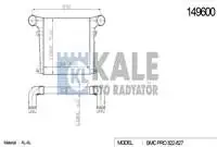 

080 CAC030 для INTERCOOLER PRO 822 (AL/AL)