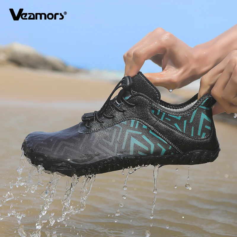 Quick Dry Aqua Shoes Light Men Breathable Wading Sneaker Women Soft Quick Drying Water Shoes for Outdoor Surfing Fishing Boating