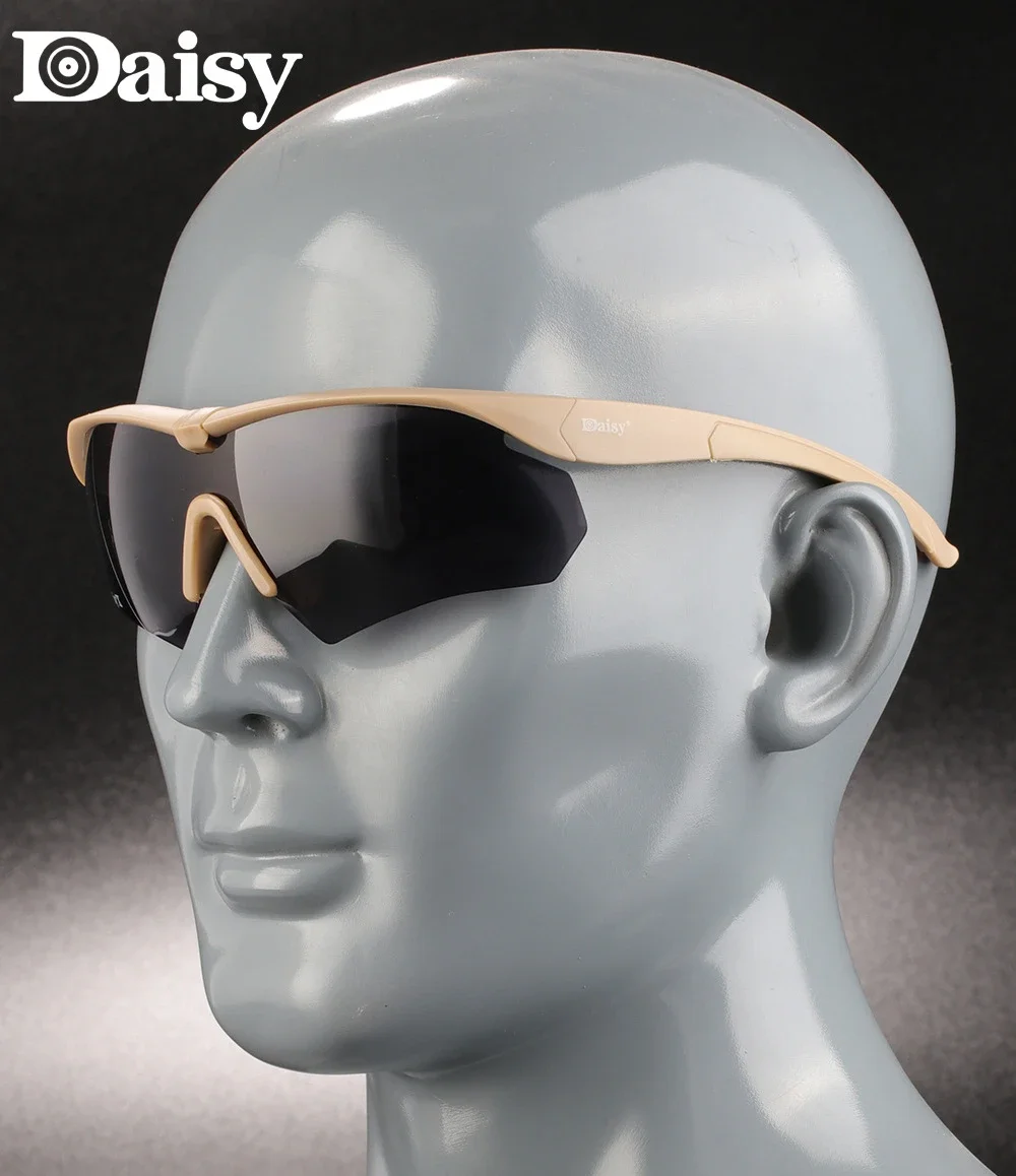 Gafas tácticas protección UV lentes intercambiables Airsoft caza senderismo - imagen 4