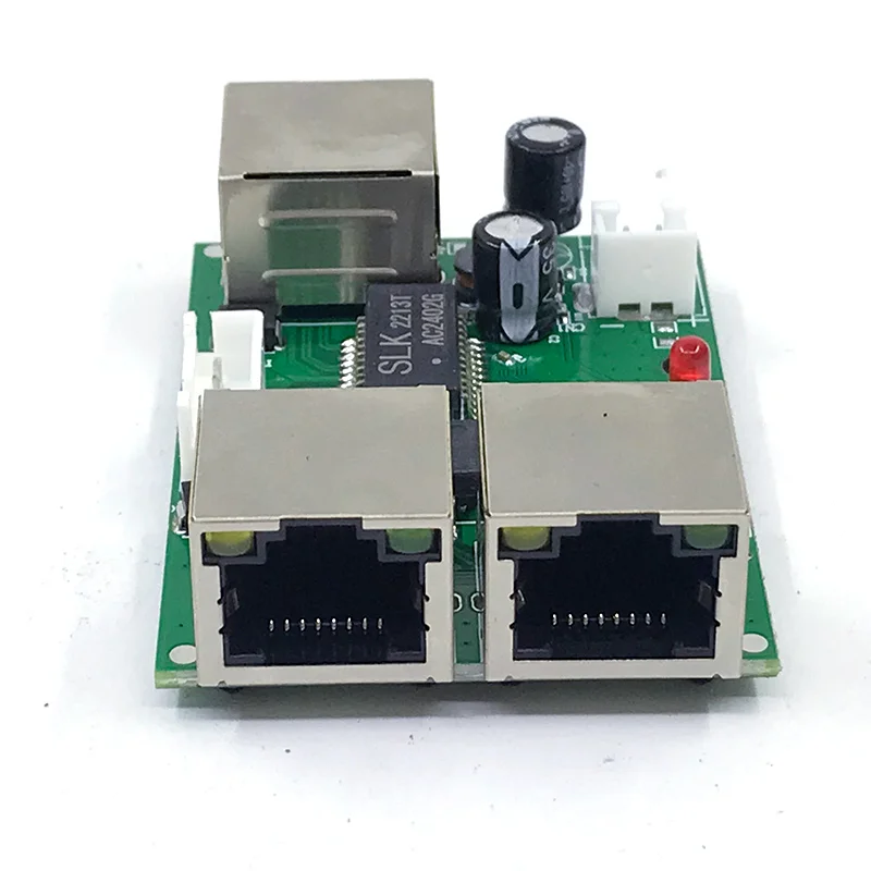 Reverse power supply POE switch POE IN/OUT5V/12V/24V 75W/2=38.5W 100mbps 802.3AT 45+78- DC5V~30V long distance series Force POE