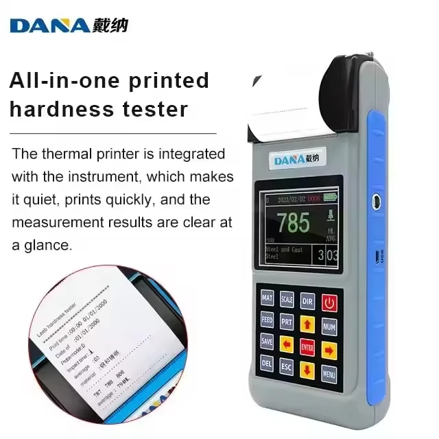 2026 High Performance Hardness Meter With Multi-Angle Function Auto Power off  Quick Measure High Accuracy Leeb Hardness Tester