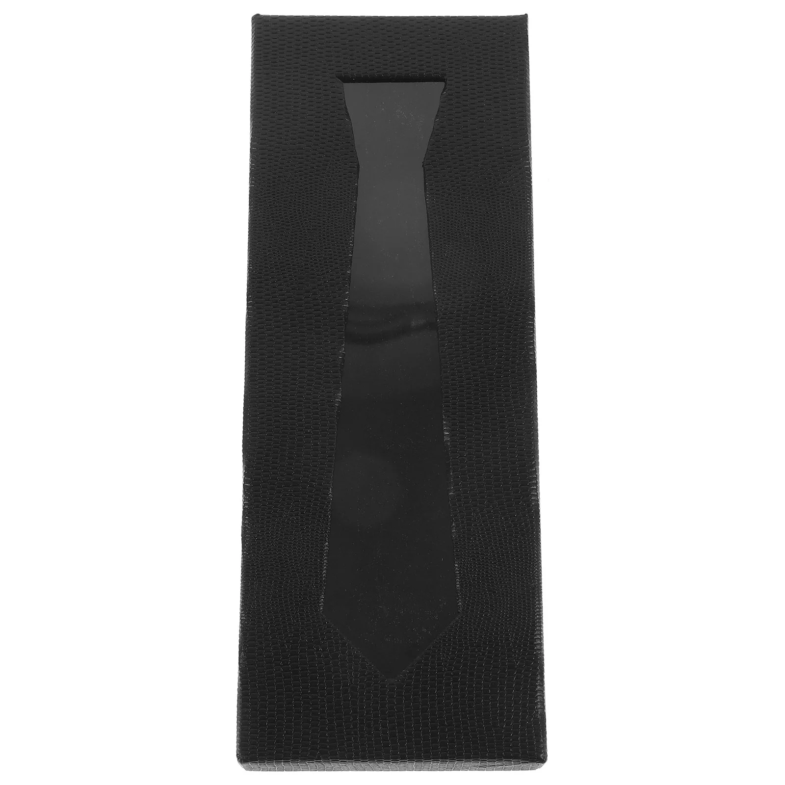 Fashion Tie Packaging Box Travel Ties for Men Accessories Cardboard Clear Business Case