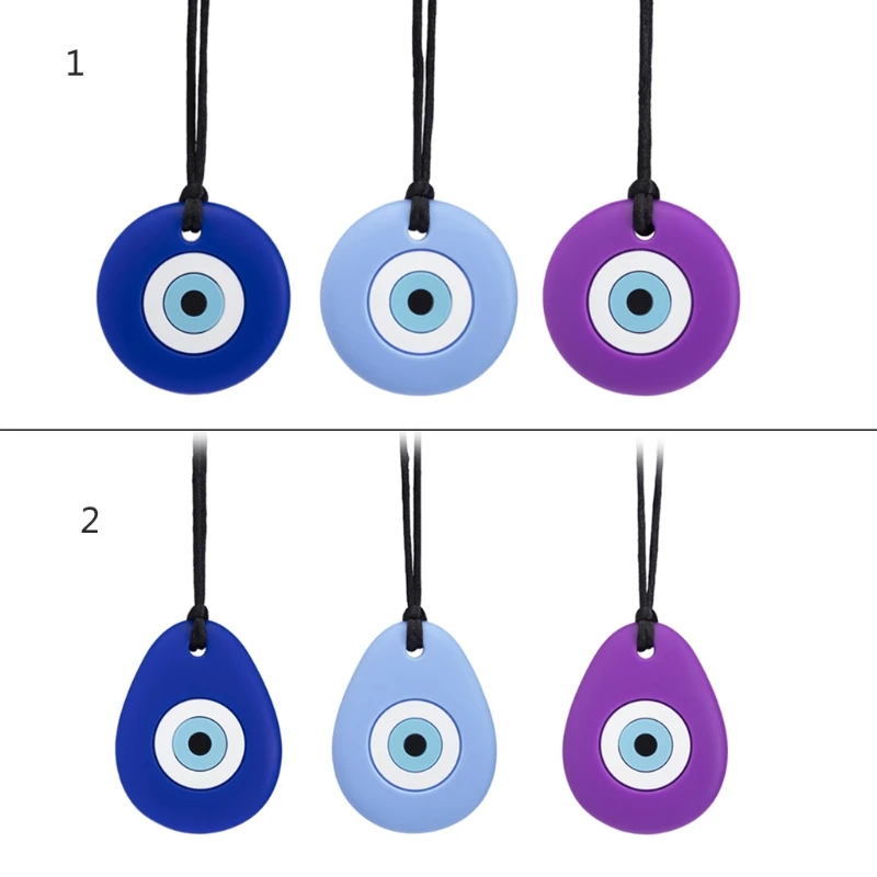 

Special Needs Silicone Teether Teeth Care Skull Pendant Sensory for Autism