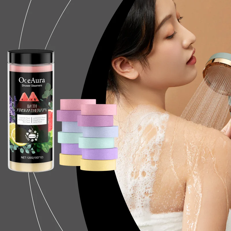 

Aromatherapy Shower Steamers - Relaxing Essential Oil Tablets, Long-Lasting Fragrance For Spa-Like Shower Experience