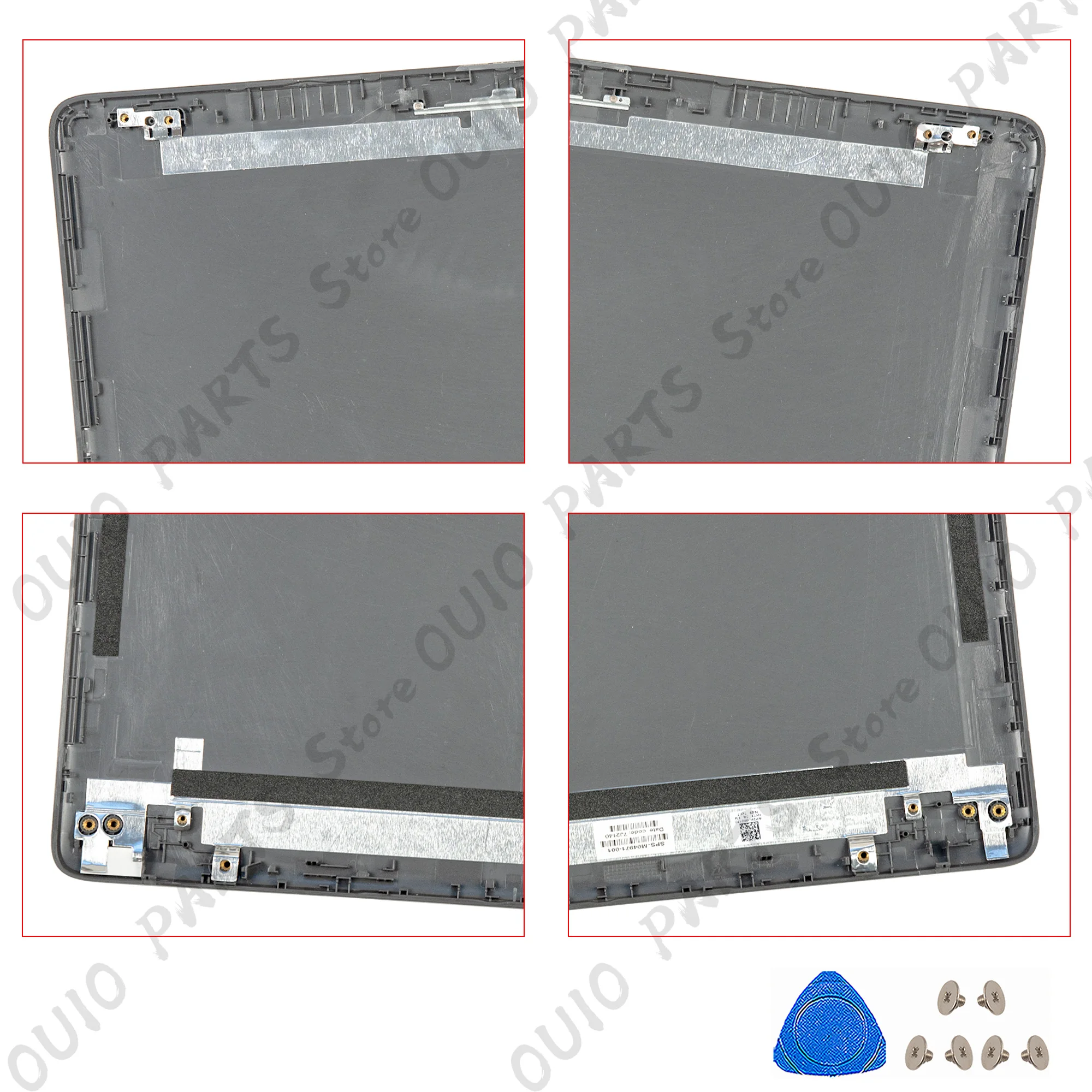 

Laptop Part For 250 G7 255 g7 15-DA 15-DB/DX TPN-C135/C136 Top Lid Gray M04971 Frame Palmrest Lower Non optical drive port