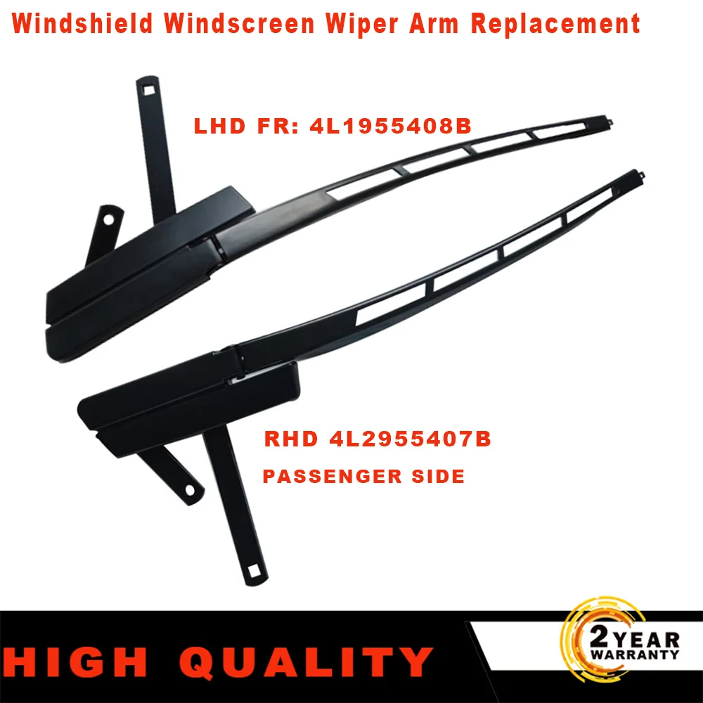 

LHD Front Left 4L1955407A/Front Right 4L1955408B RHD Passenger 4L2955407B Car Windshield Windscreen Wiper Arm For Audi Q7 07-16