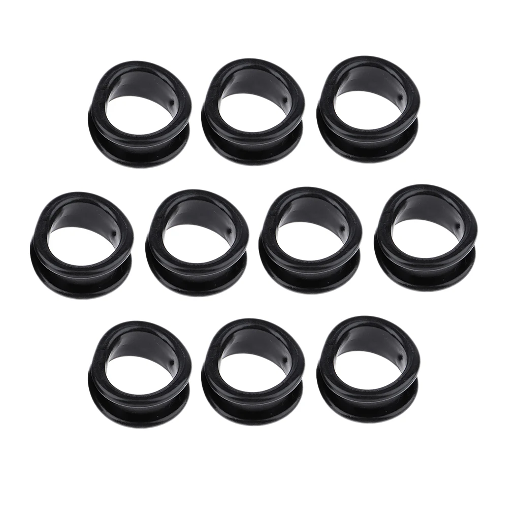 10ชิ้น/แพ็คผม Salon กรรไกรกรรไกรแหวน Grips Inserts สำหรับช่างตัดผม Salon