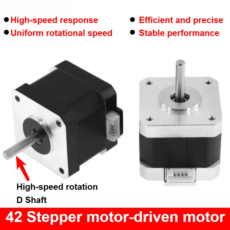 1pc DC3.6V Nema17 42 Stepper Motor 38mm Micro Motor 17HS4401 Two-phase Four-wire Engraving Machine Writing Machine Drive Motor