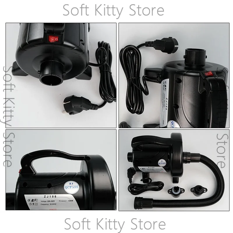 ZJ106 1200W 220V hot selling Marine high pressure inflatable tent inflatable boat inflatable boat pump