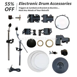 Digital Electronic Drum Trigger Cymbal Set Diy Kit Music Equipment Practice Drum Saucer Equipment Bateria Eletronica Drums