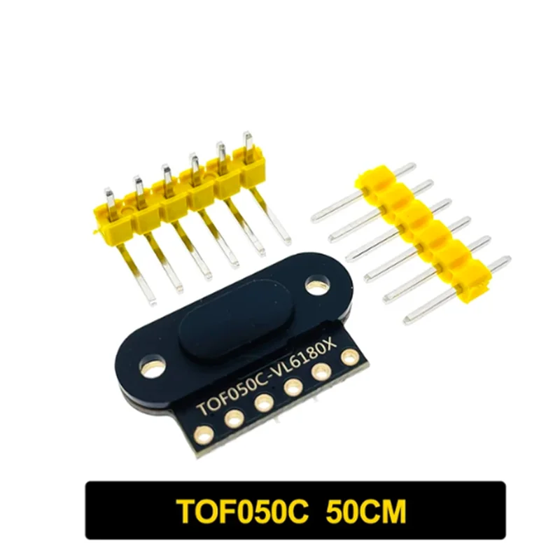 1 szt. VL6180/VL53L0X/VL53L1X czas lotu (ToF) moduł laserowy czujnik odległości TOF050C TOF200C TOF400C 50CM/2M/4M IIC dla Arduino