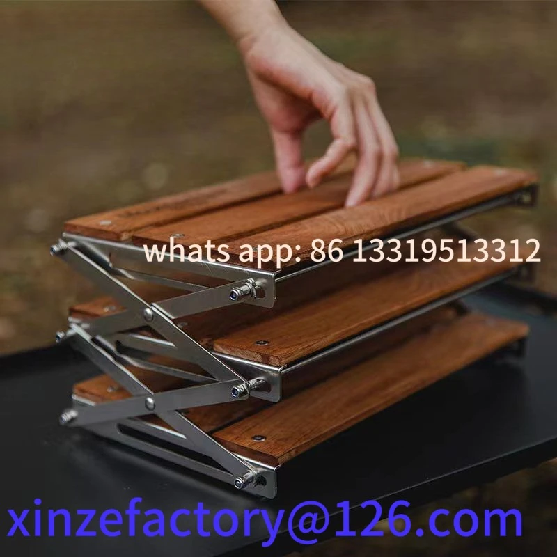 

Customizable Outdoor Camping Rack Portable Folding Table Easy To Carry Foldable Picnic