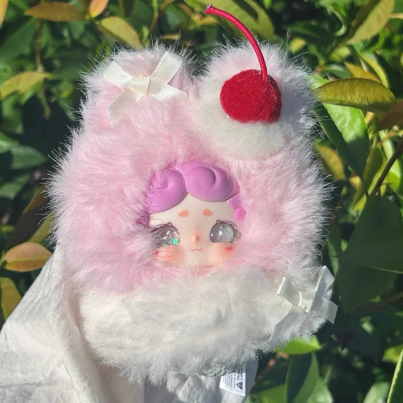 حقيقي LuckyDeerNai غامض الجليد سلسلة صندوق أعمى لطيف أفخم دمية حقيبة سلسلة مفاتيح سحر هدية عيد ميلاد للفتيات والنساء #3