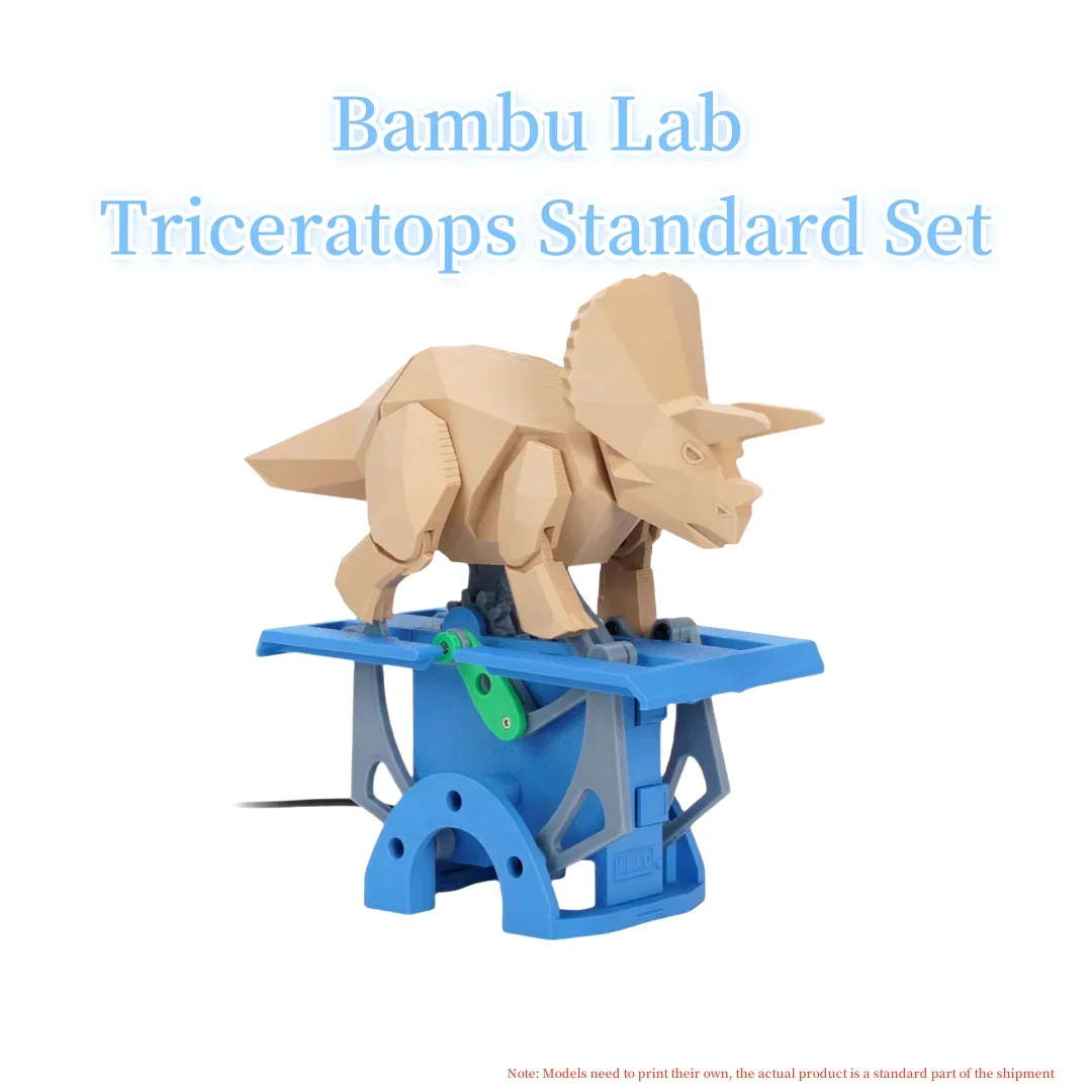 Bambu Lab 3D printing DIY Creative Model Triceratops Patchwork Building Blocks Arcade Basketball Machine Gifts 3D Printer Parts