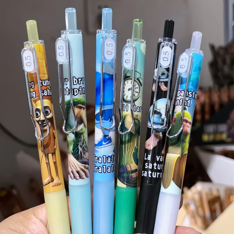 قلم جل تونغ تونغ صحور انقر فوق قلم هدية الطالب القرطاسية قلم جل إبداعي ناعم وسهل الكتابة بدون قلم مربى الحبر