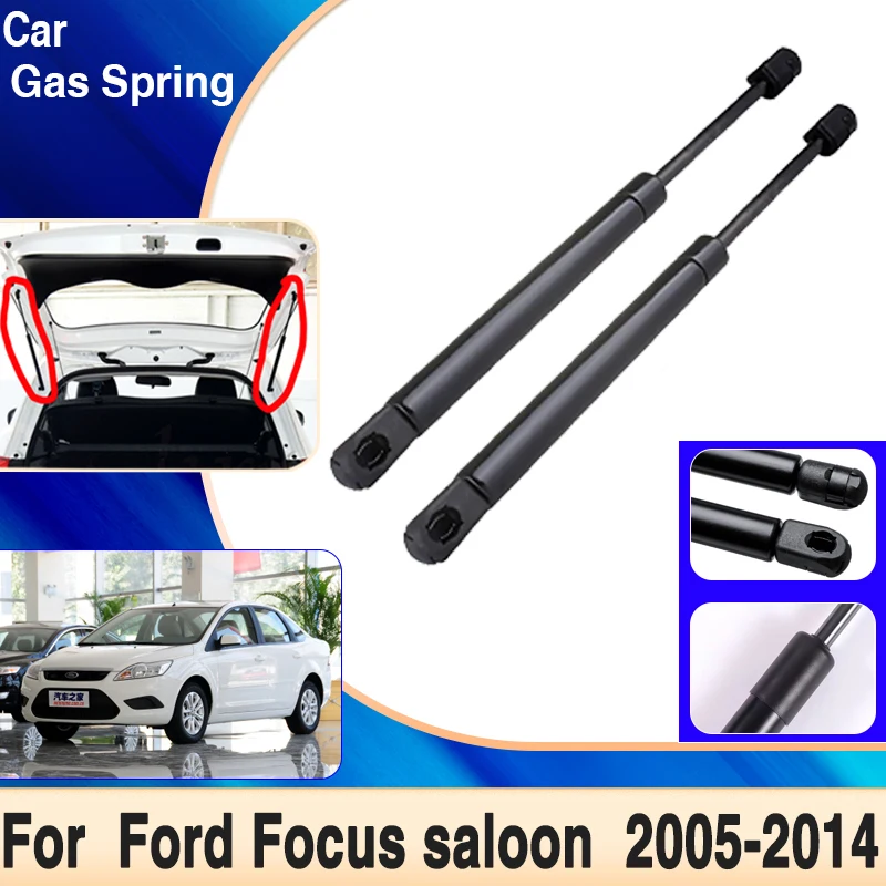 

For Ford Focus 2 Accessories MK2 Saloon 2005~2014 2012 Car Trunk Tailgate Gas Struts Shock Strut Lift Supports Car Accessories