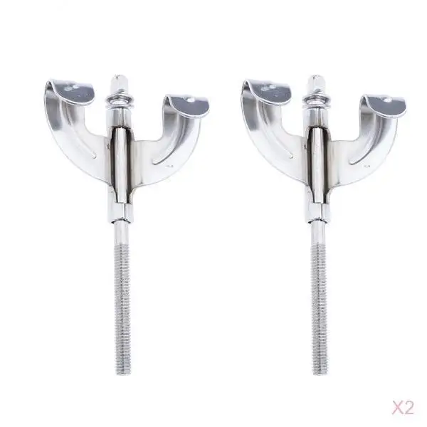 Replacement Bass Drum Claw Hooks Die Cast Tension Rods Drum Repair Tools for Percussion Accessories Sets
