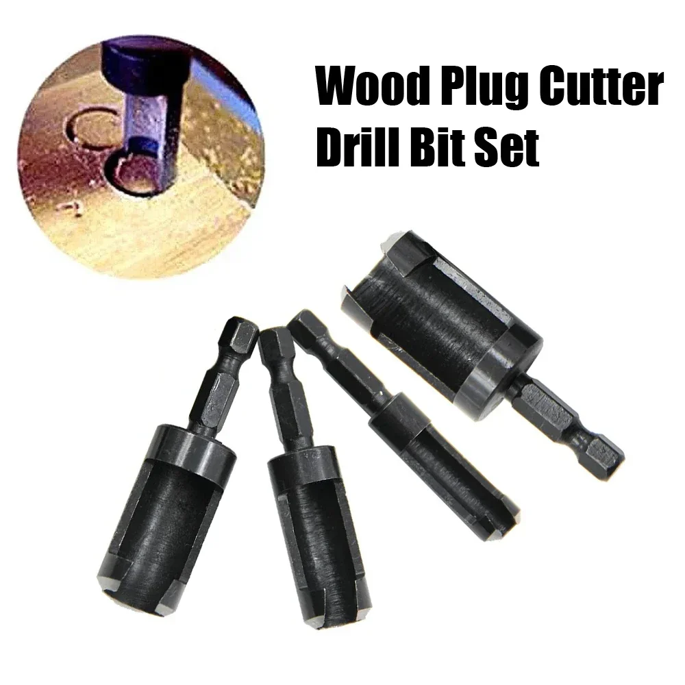 

Carbon Steel Barrel Type Wood Plug Drilling Tenon Wood Plug Cutter Wood Plug Cutter Hole Opener Woodworking Drill Bit Tool Set