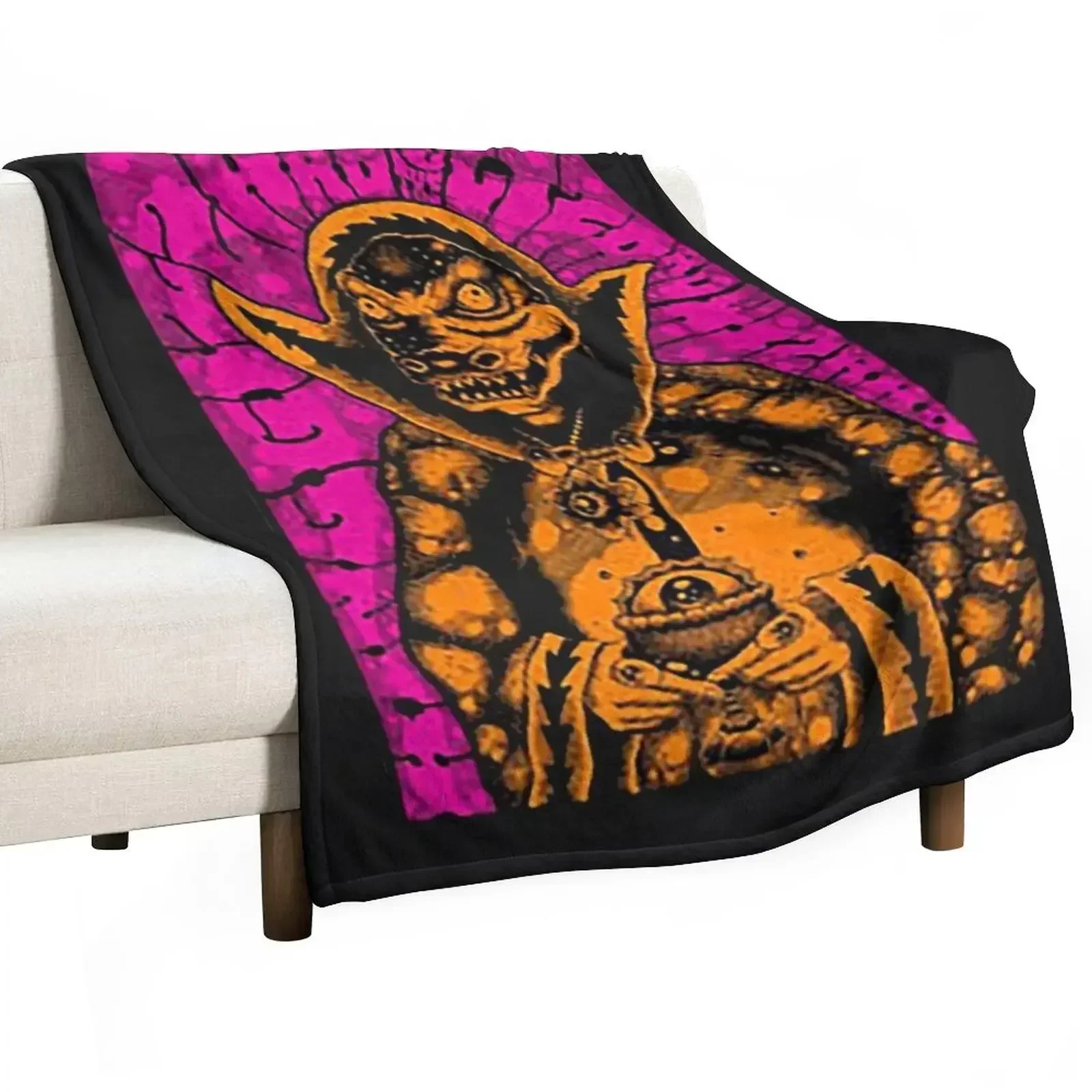 

rr11 king gizzard Throw Blanket Plush Quilt blankets and throws Blankets