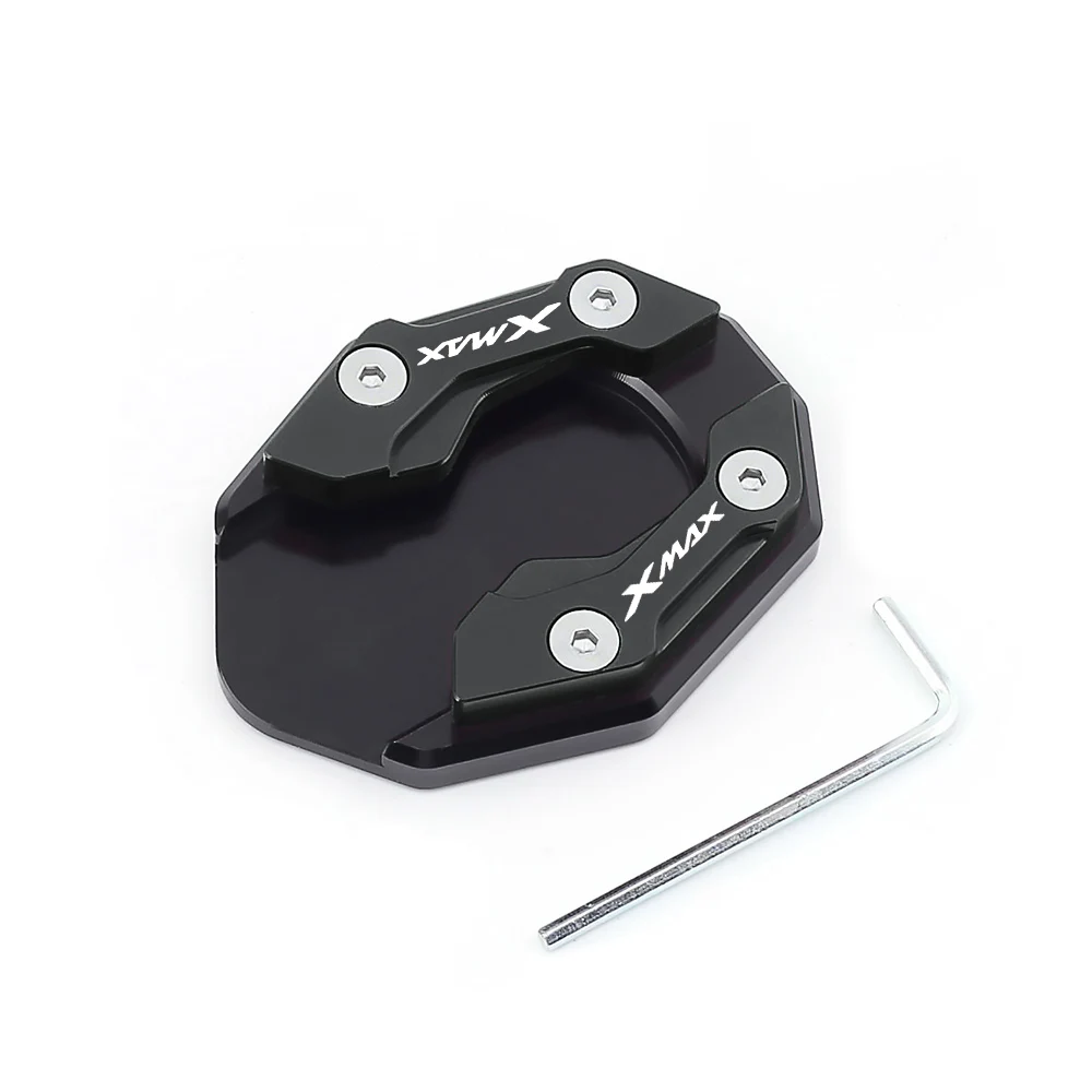 Side Stand Extension Plate For YAMAHA XMAX 300 X MAX 300 XMAX300 Accessories Motorcycle Kickstand Support Cover Enlarge Pad image 4