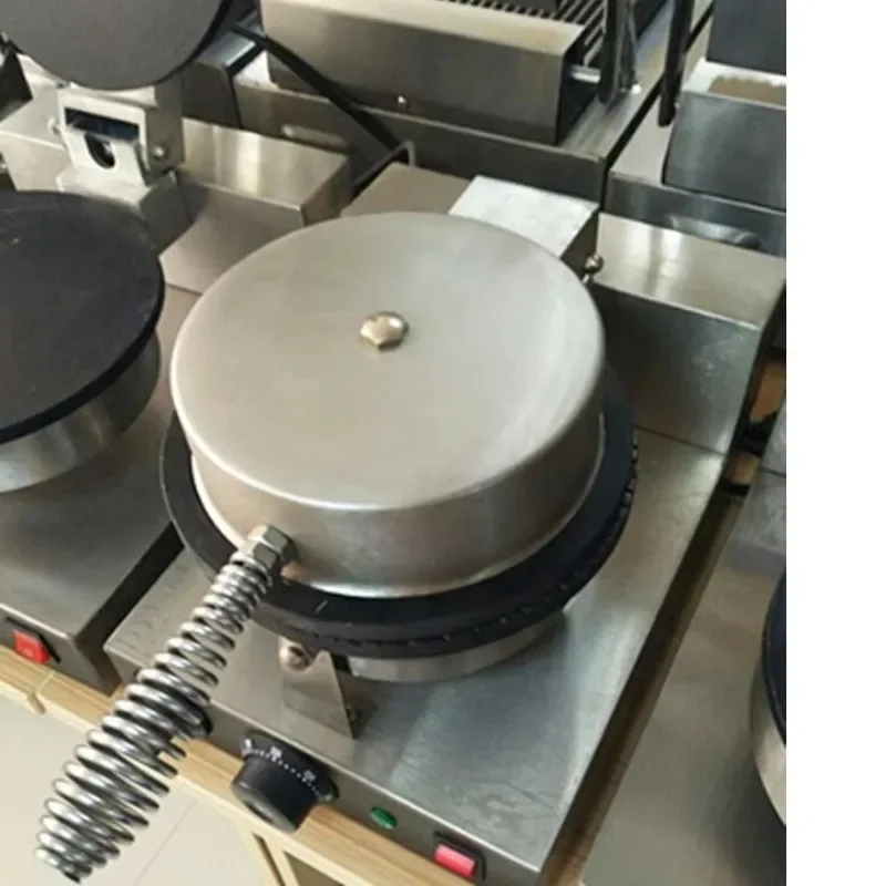 لون مخصص صغير الكهربائية البيض الإفطار الكسترد مثلجات البيتزا كريب صانع الوافل المستديرة