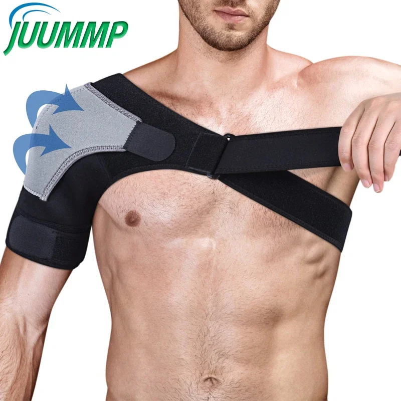 

1Pcs Shoulder Brace Adjustable Shoulder Support With Pressure Pad for Injury Prevention, Sprain,Soreness,Tendinitis and Bursitis