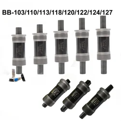 Bike Bottom Bracket,Square-Taper Bottom Bracket 68mm, 103/110/113/118/120/122/124/127MM