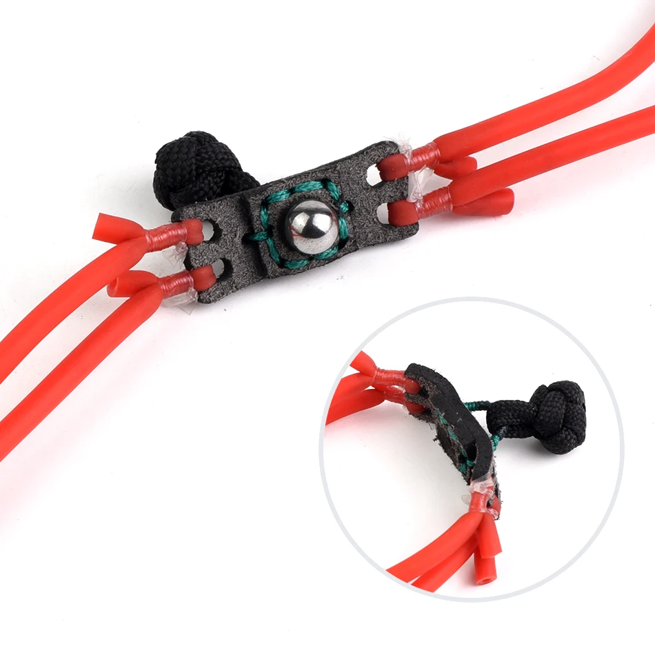 G5 Schleuder 1636 4-Strang Gummiband mit integriertem Magnet-Handgriff Schießzubehör 2/4 Stück – Detail 3