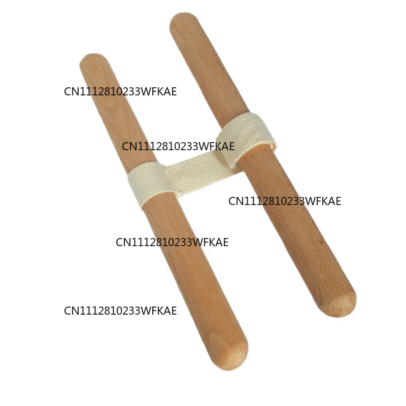 Resistance Bands Wooden Handles Portable Exercise Equipment Shoulder and Joint Rehabilitation Home Gym