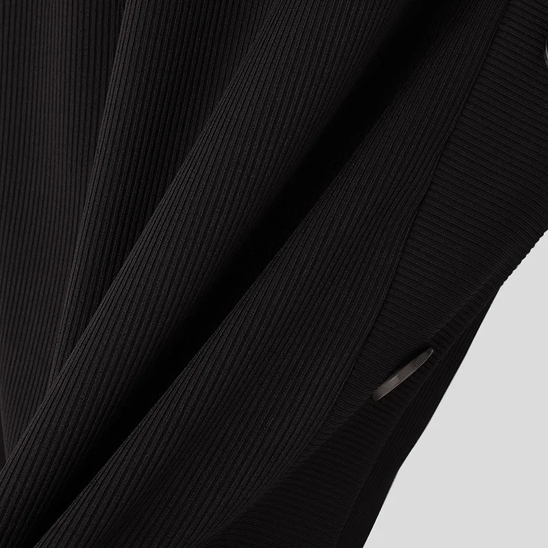 Frühling 2025, Neue Mode Für Männer Taste Rollkragen T-shirt Einfarbig Langarm Freizeit Streetwear Beliebte Slim-fit grundlegende Hemd – Detail 5