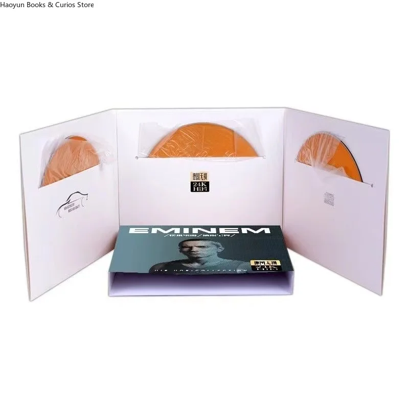 3 CD, album Eminem na CD, Car Play - muzyka hip-hopowa rapowa na system audio samochodowy, płyty CD, hip-hop, darmowa wysyłka