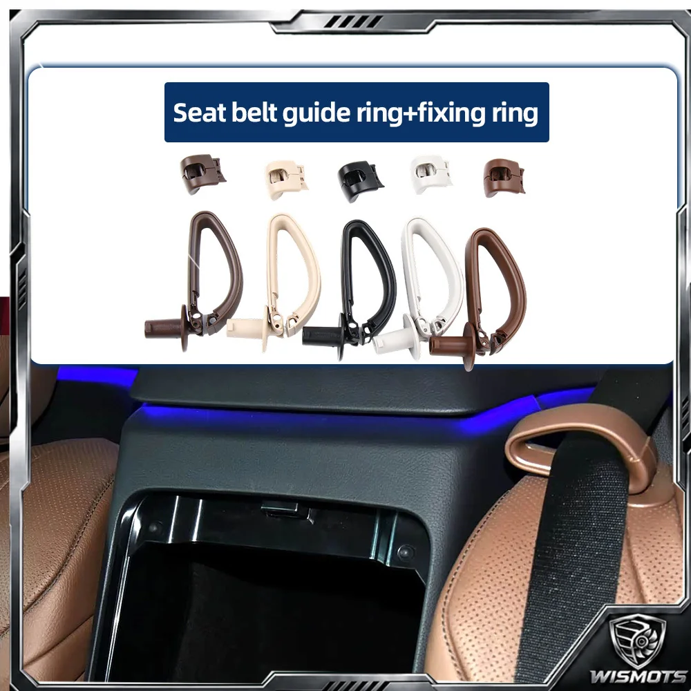2228680722 For Mercedes Benz W222 W213 W463 Seat Belt Guide Seat Cover Car Accessories Rear Seat Belt Trim Cover 2228680822