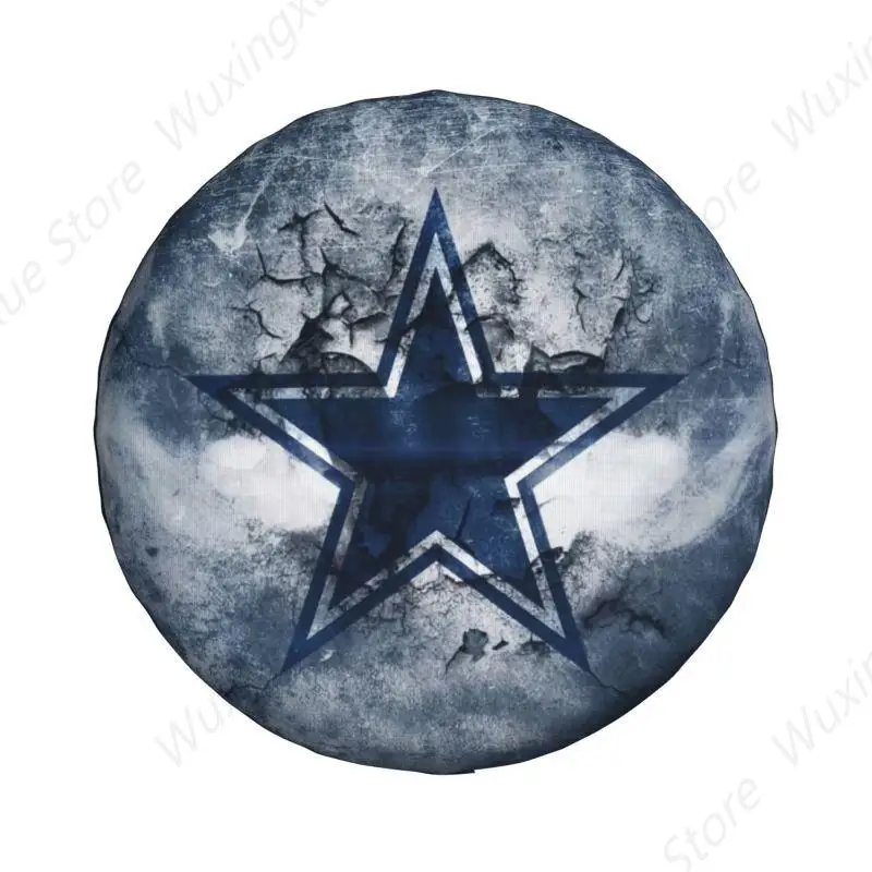 Cowboy Star Spare Tire Cover for Jeep Honda SUV RV 4WD Car Wheel Protectors Accessories 14