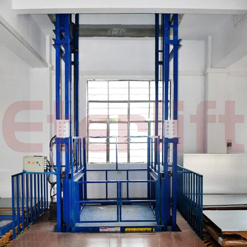 

Industrial Warehouse Electric Hydraulic Cargo Goods Lift Platform