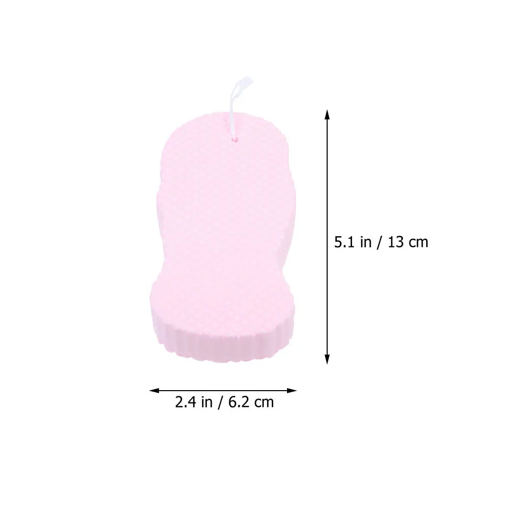 ฟองน้ำอาบน้ำเด็ก 3 ชิ้น สำหรับทำความสะอาดร่างกายเด็กเล็ก ฟองน้ำขัดตัวแบบพกพา อุปกรณ์อาบน้ำเด็ก ฟองน้ำอาบน้ำสำหรับใช้ในบ้าน