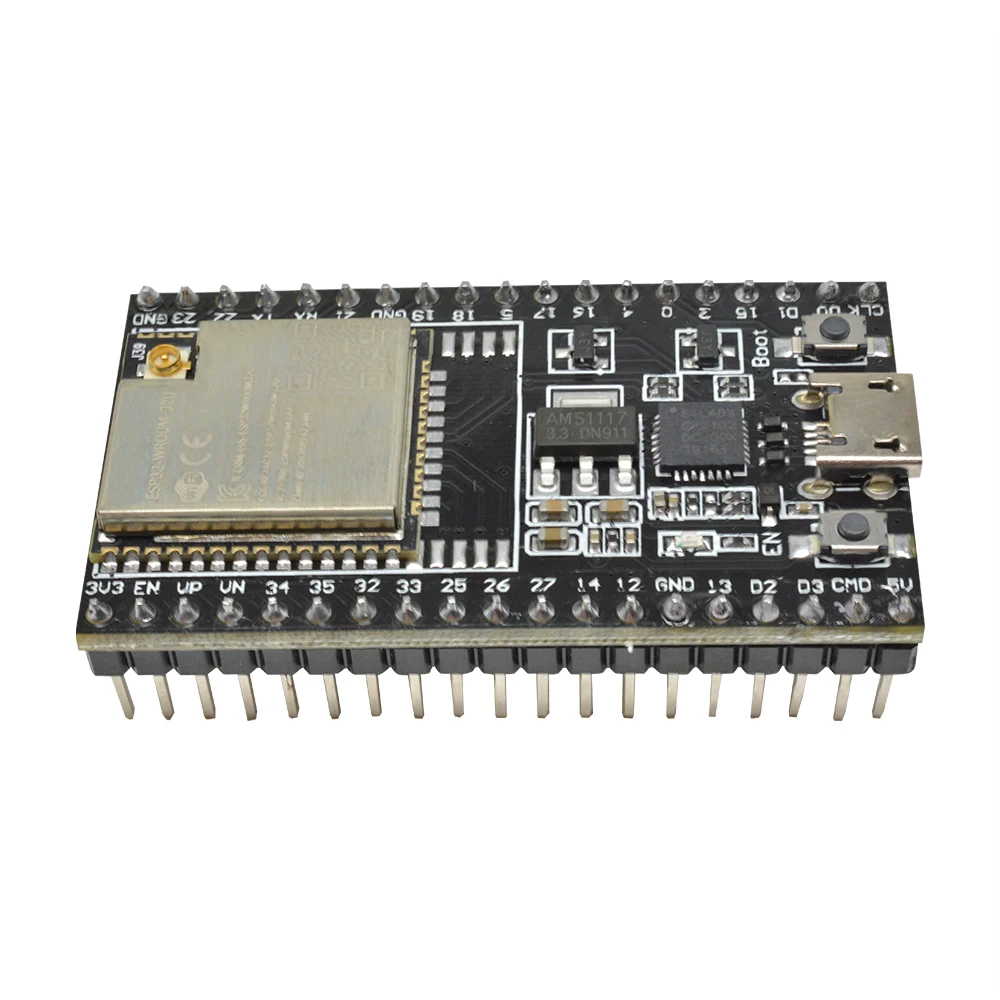 ESP32-DevKitC V4 Development Board Board WROOM-32U Module IoT Development Board Micro USB Interface Demo Board